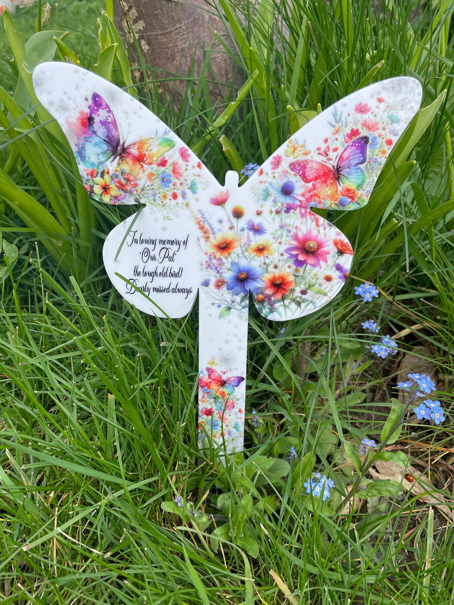 Butterfly's Appear Grave Marker