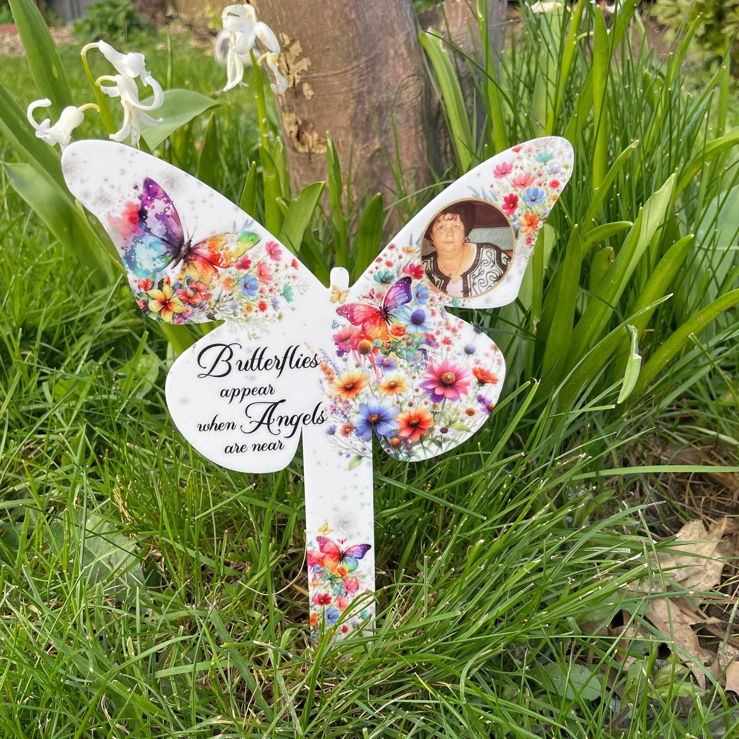 Butterfly's Appear Grave Marker