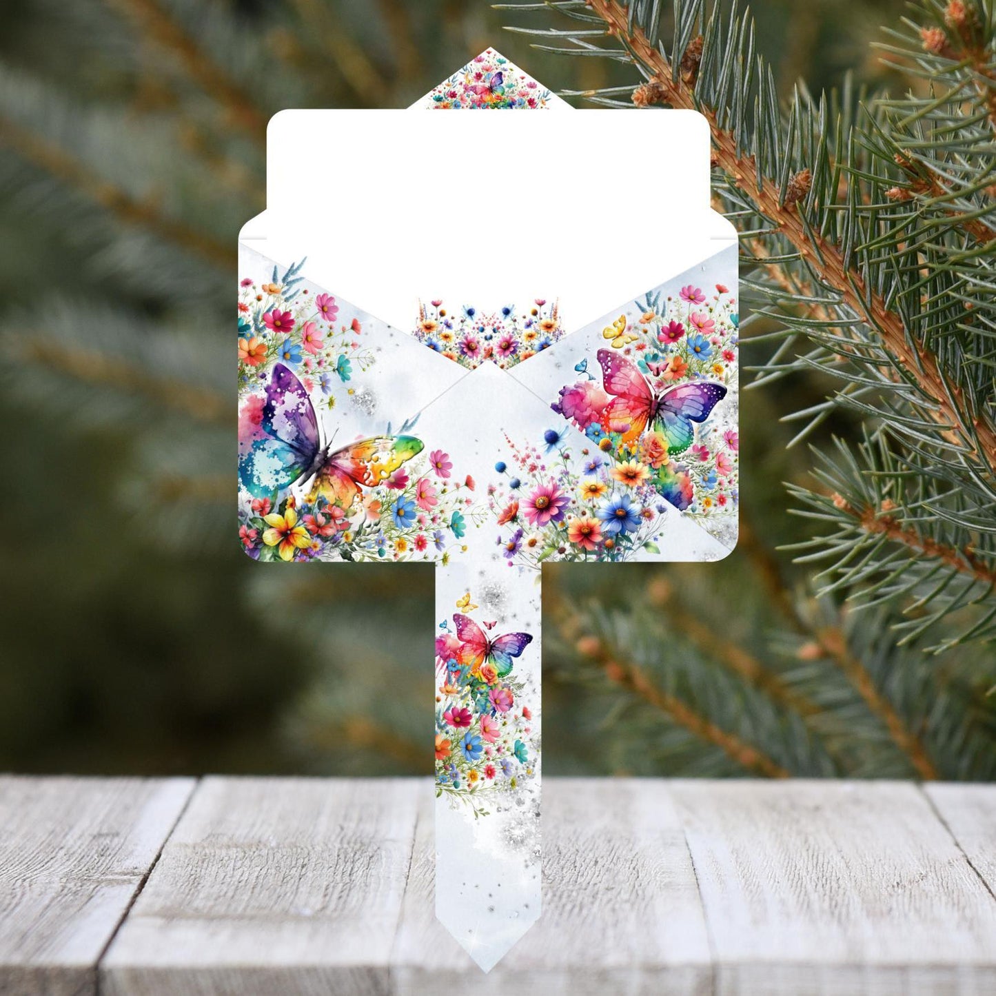Memorial Butterfly Letter Grave Marker