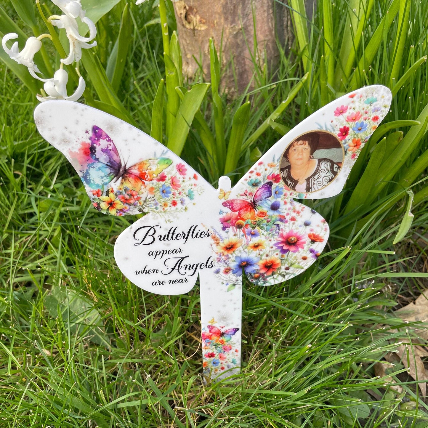 Butterfly's Appear Grave Marker