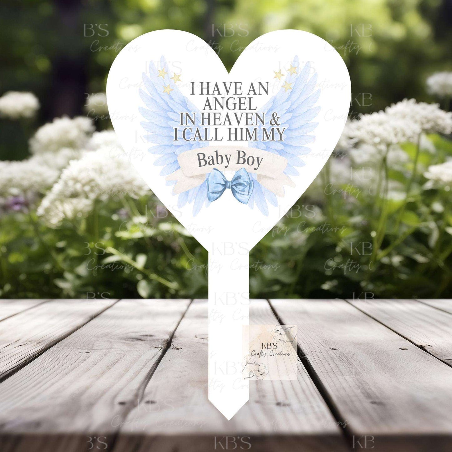 I Have An Angel In Heaven Grave Marker