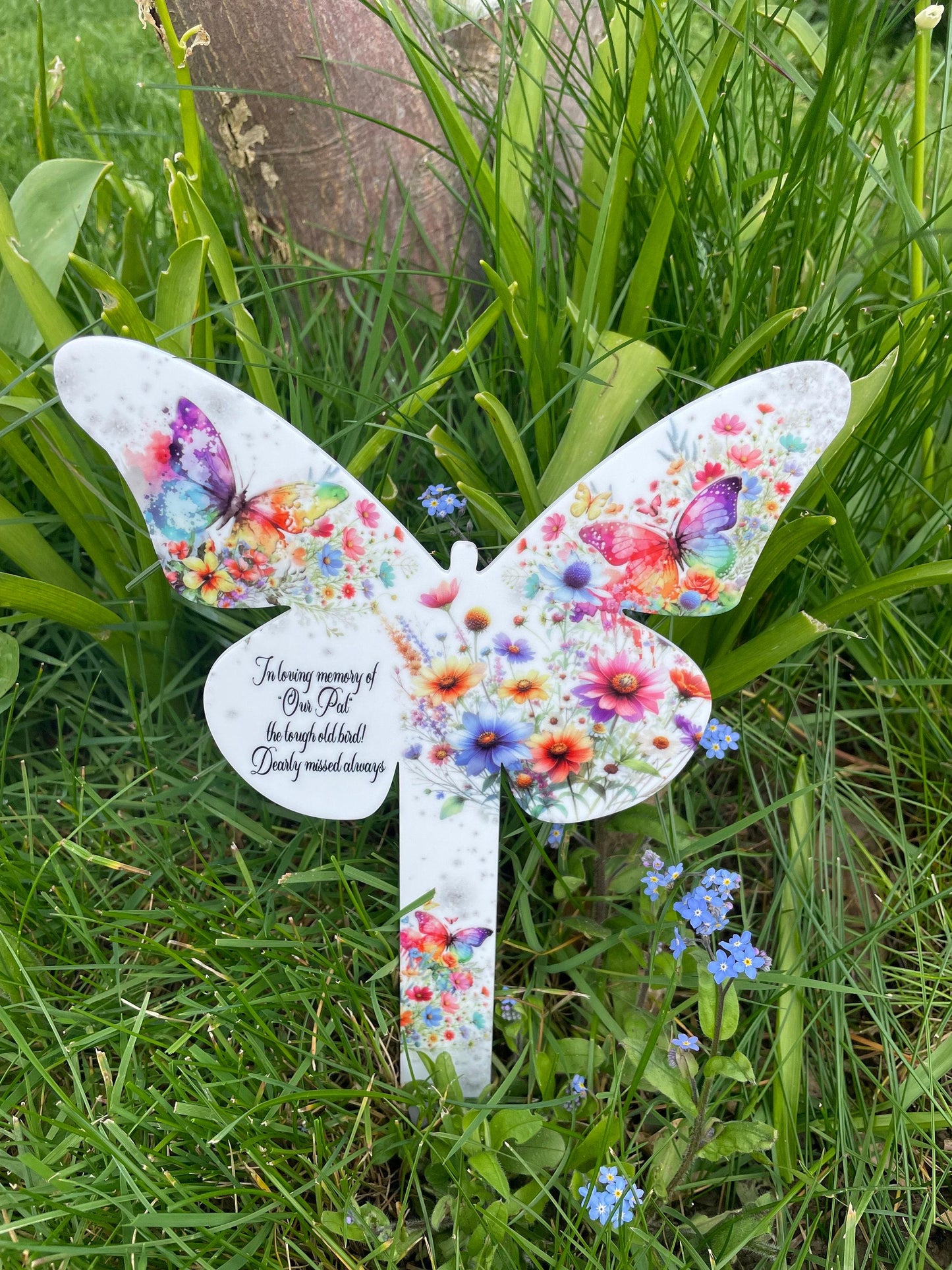Butterfly's Appear Grave Marker