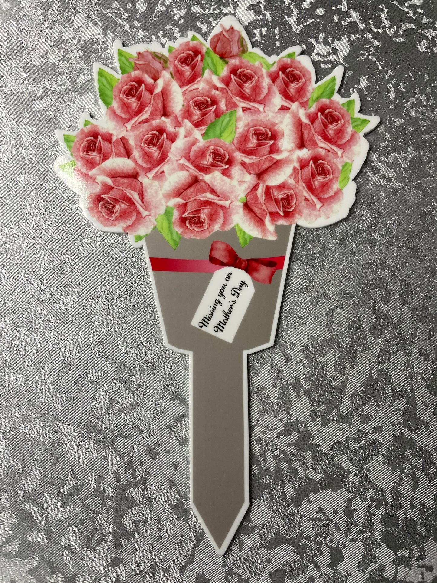 Mother's Day Bouquet Grave Marker