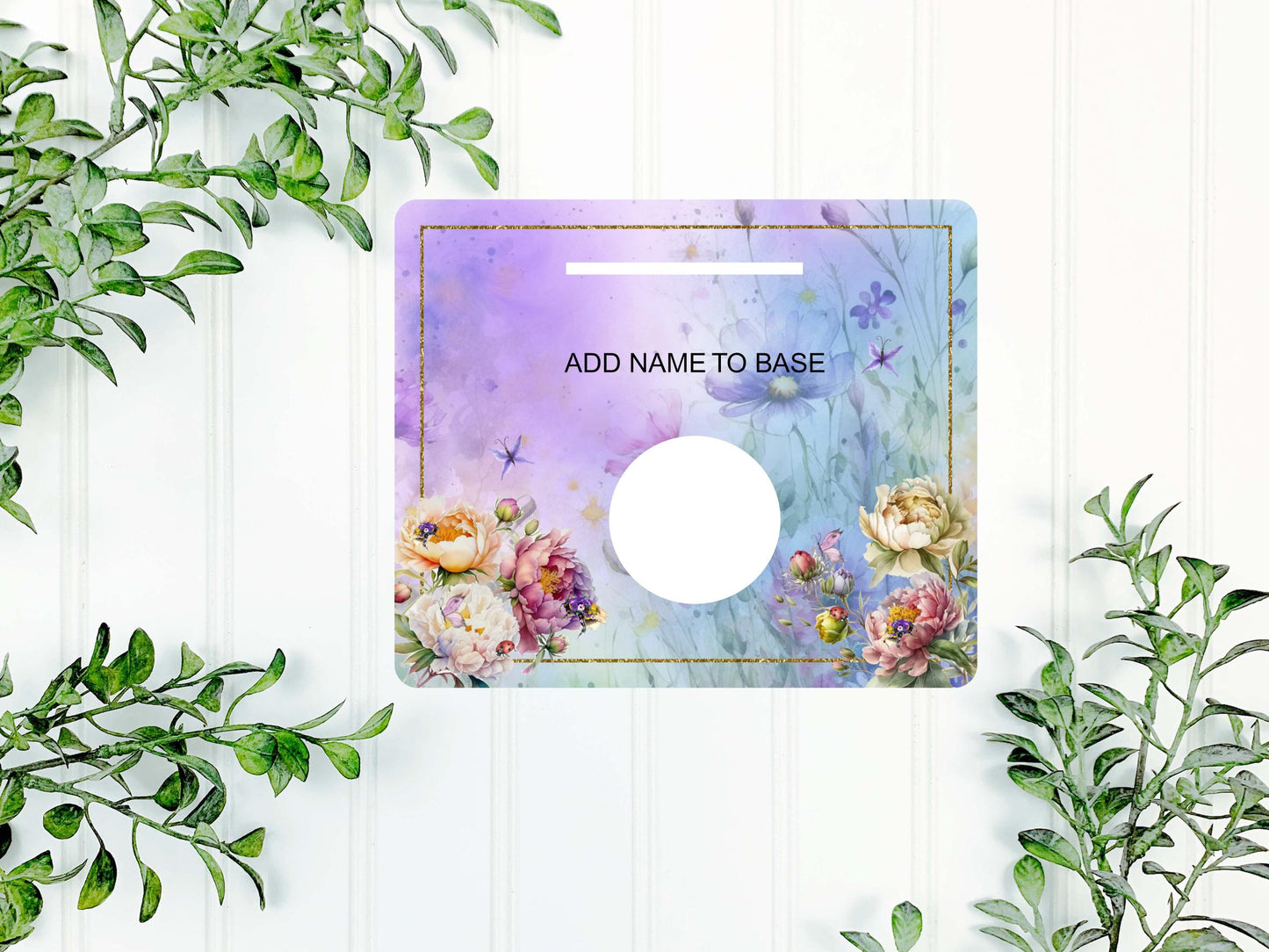 Mum Memorial Heart Tealight Plaque