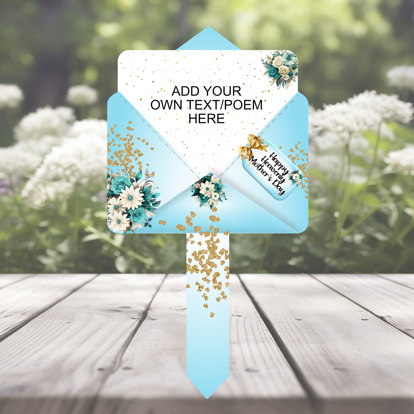 Mother's Day Memorial Letter to Heaven Grave Marker