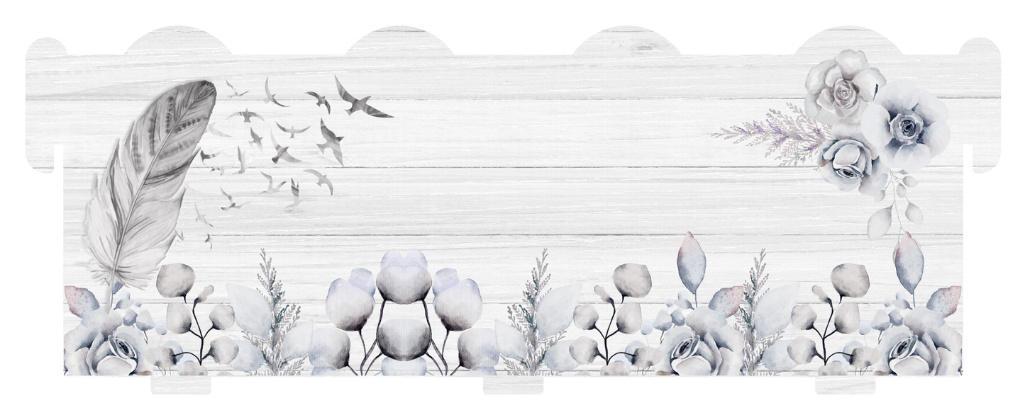 Feathers Appear When Loved Ones Are Near Memorial Bench Keepsake