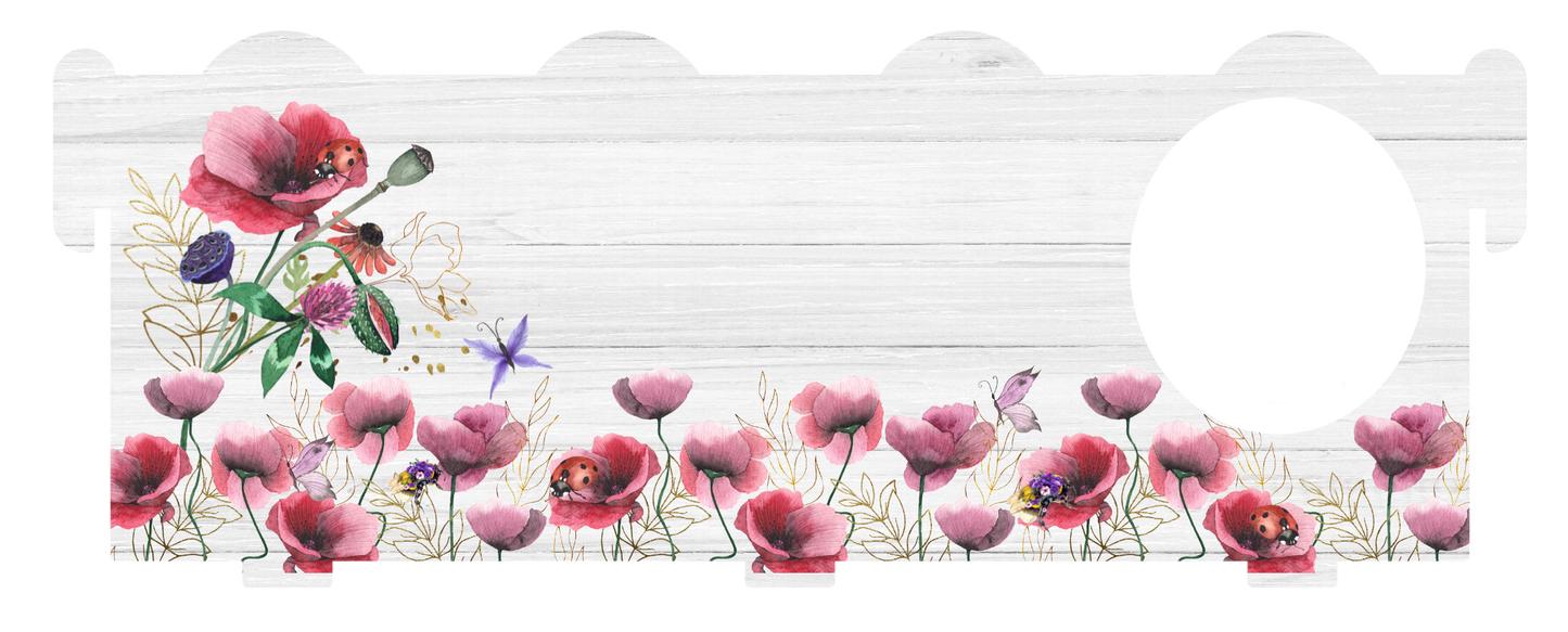 In Loving Memory Of Poppy Memorial Bench Keepsake
