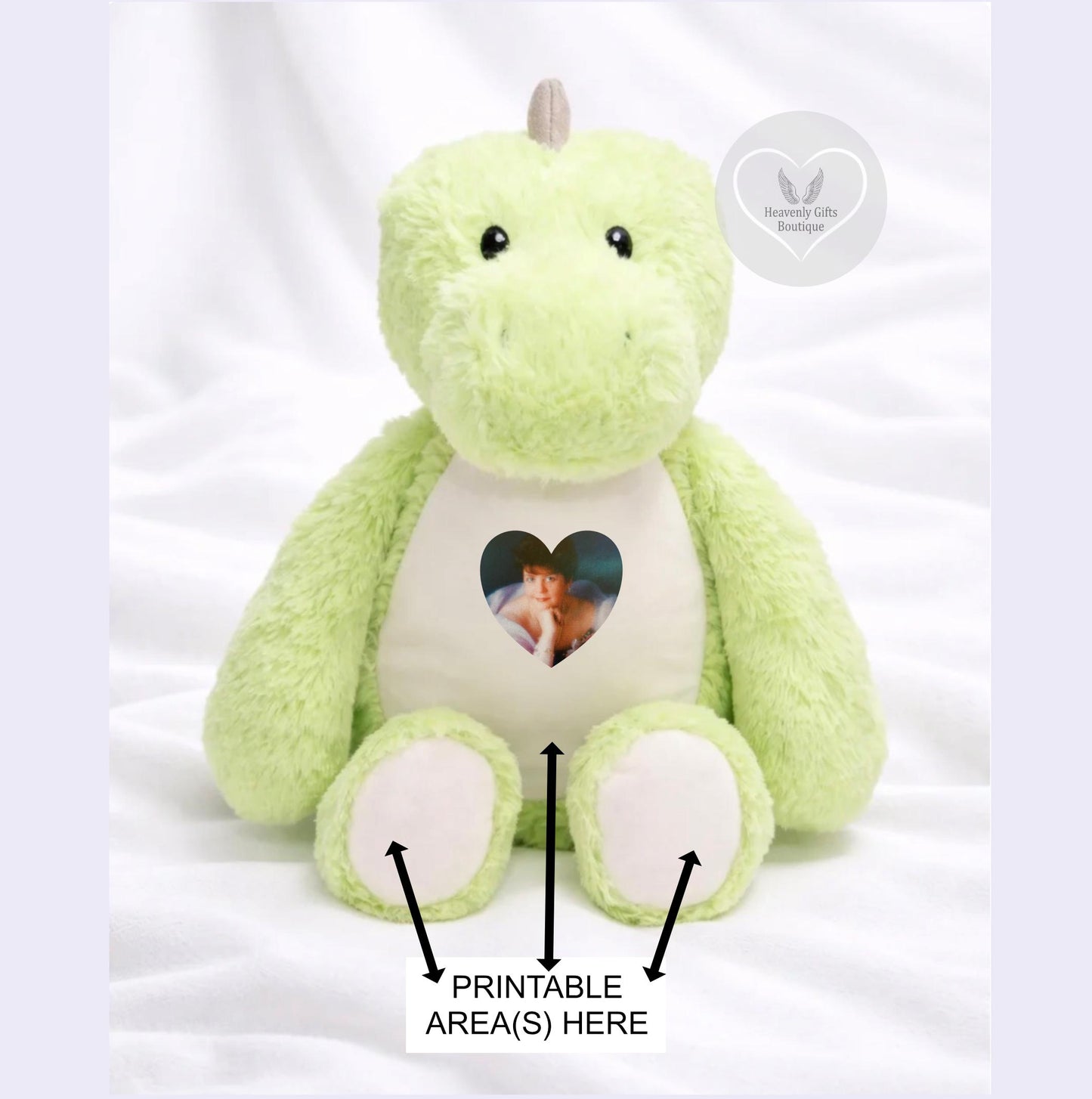 Personalised Memorial Dinosaur Teddy Bear
