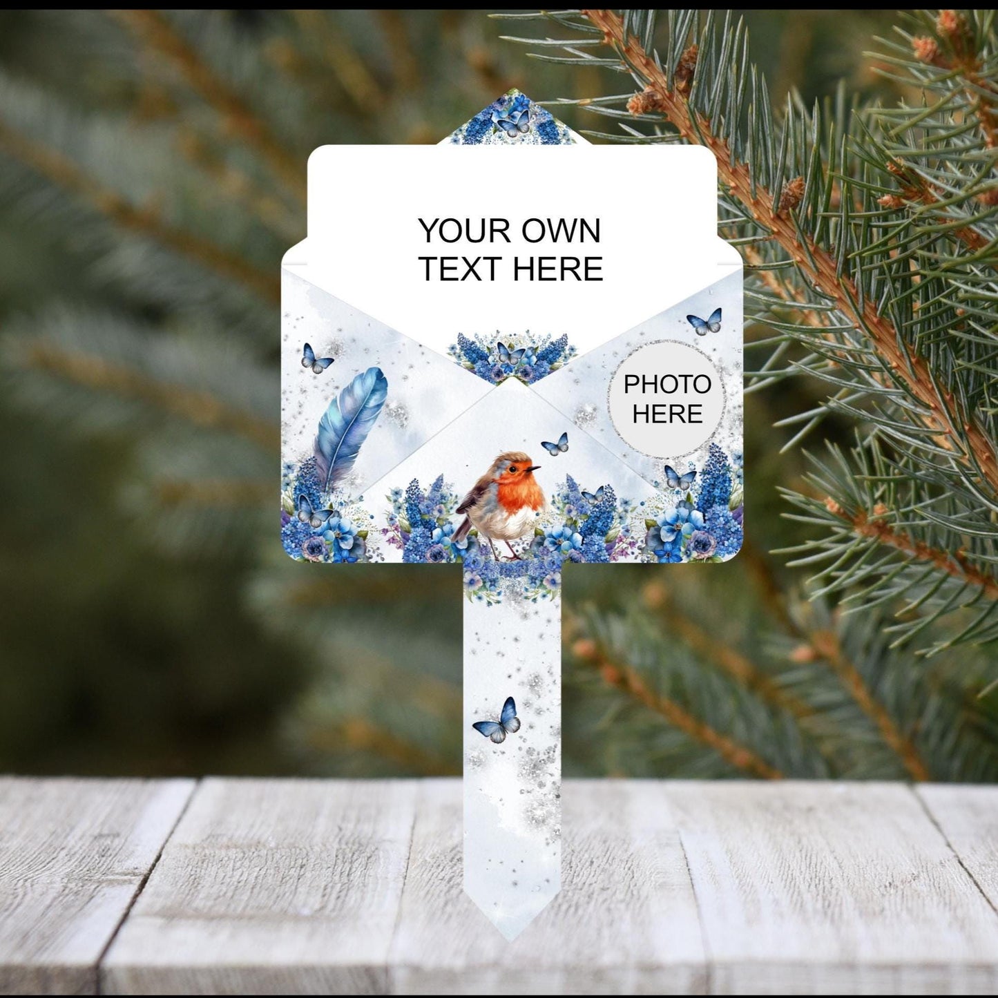 Robin Letter To Heaven Grave Marker