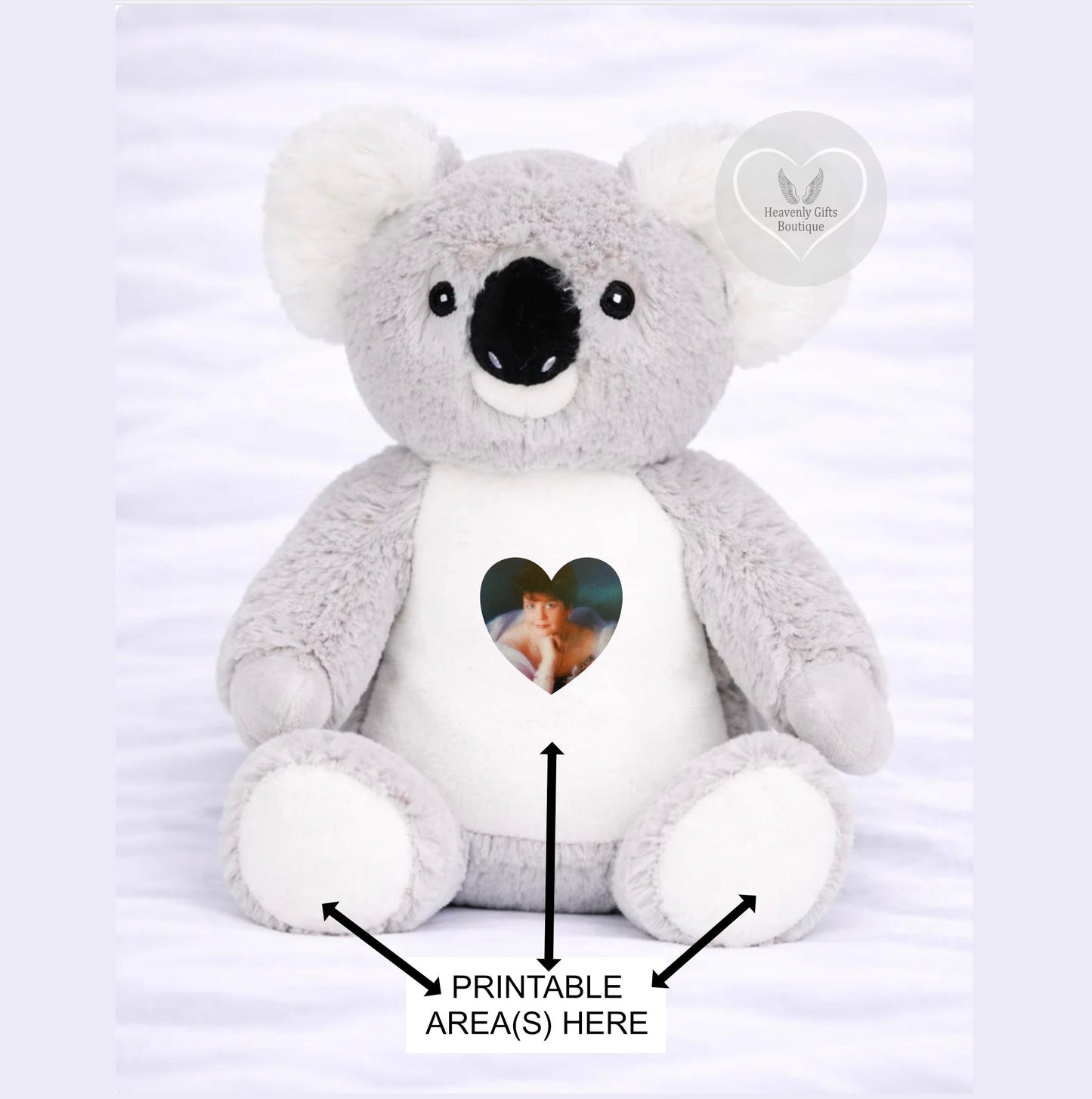 Personalised Memorial Koala Teddy Bear