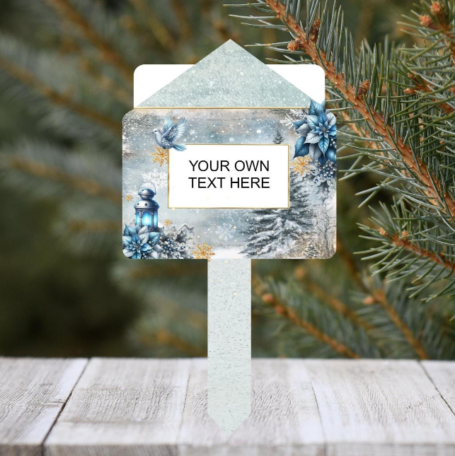 Christmas Letter To Heaven envelope memorial grave marker