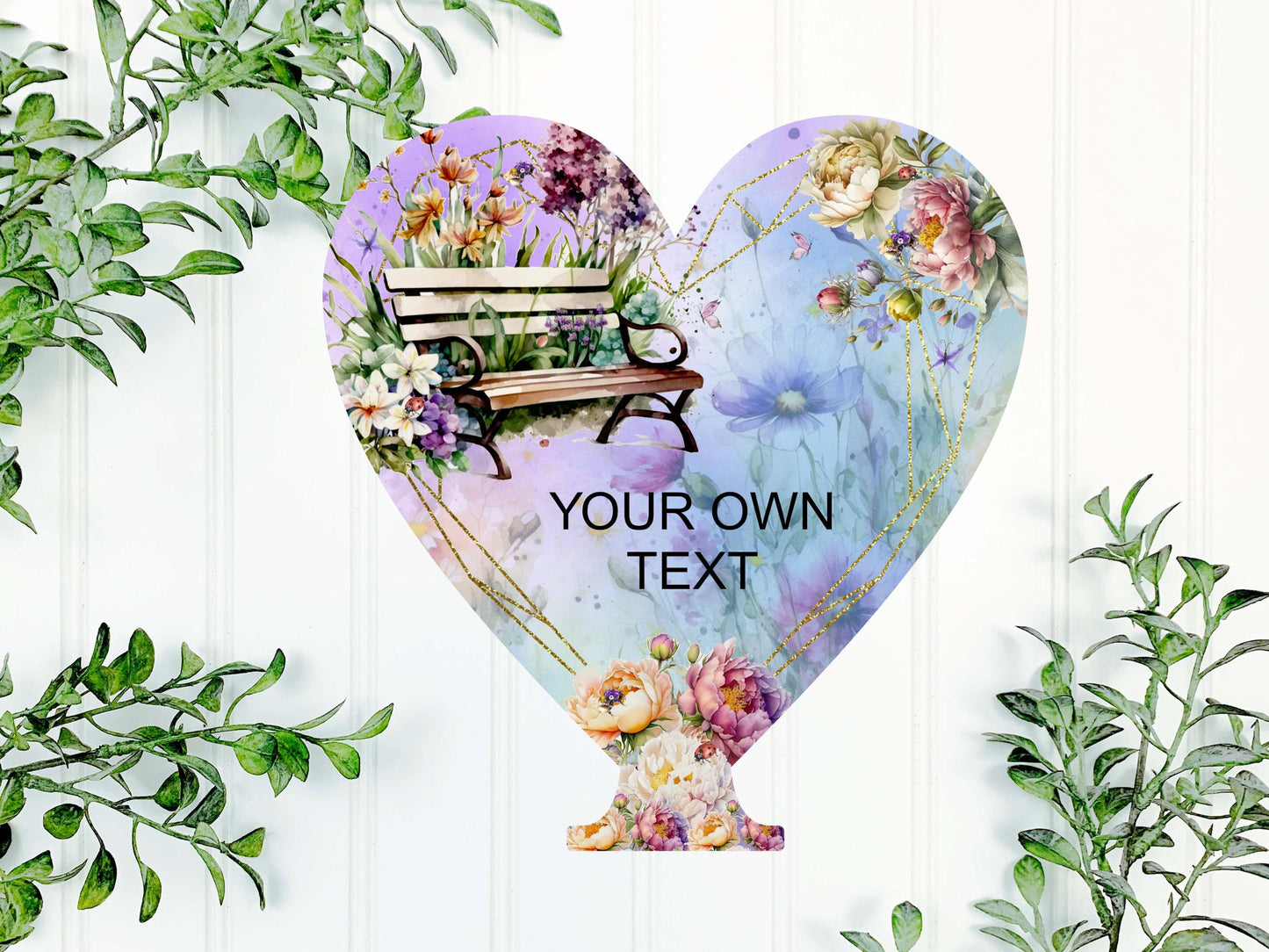 Mum Memorial Heart Tealight Plaque