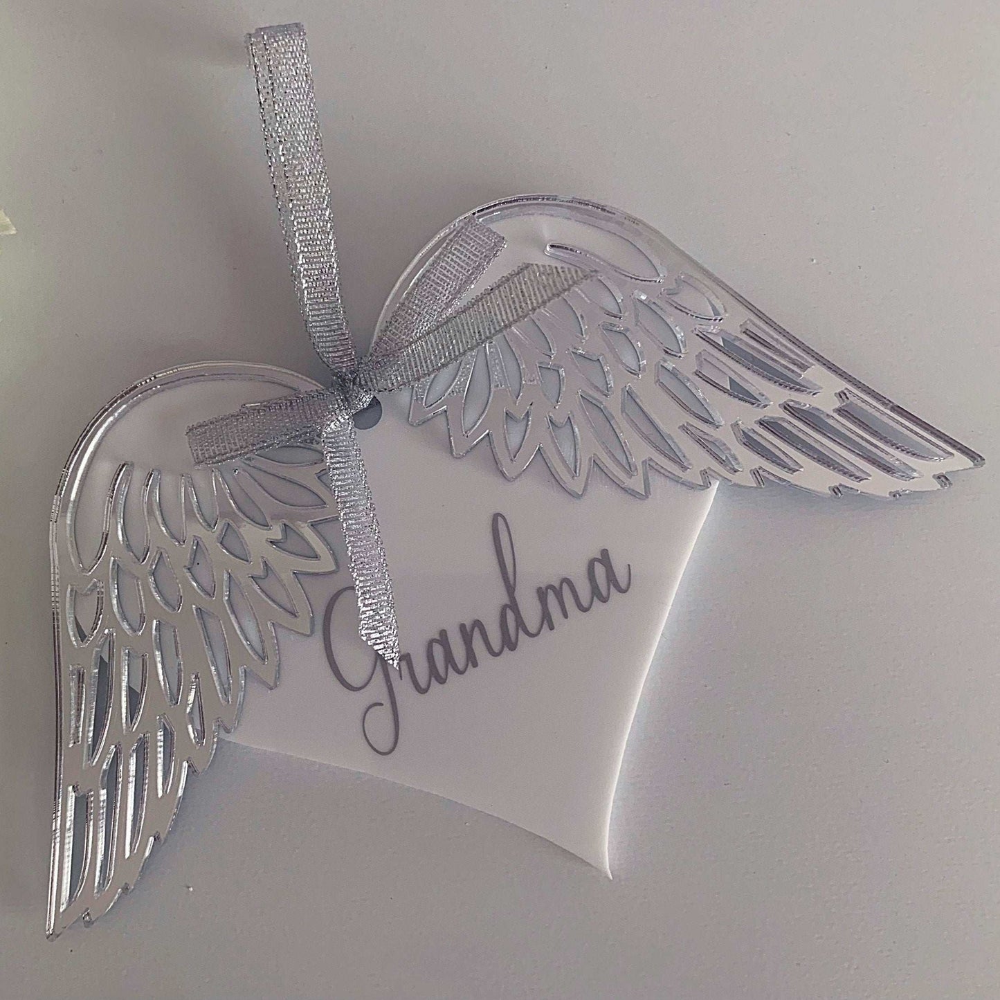Angel Wings Hanging Decor - Bauble
