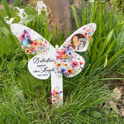 Butterfly's Appear Grave Marker
