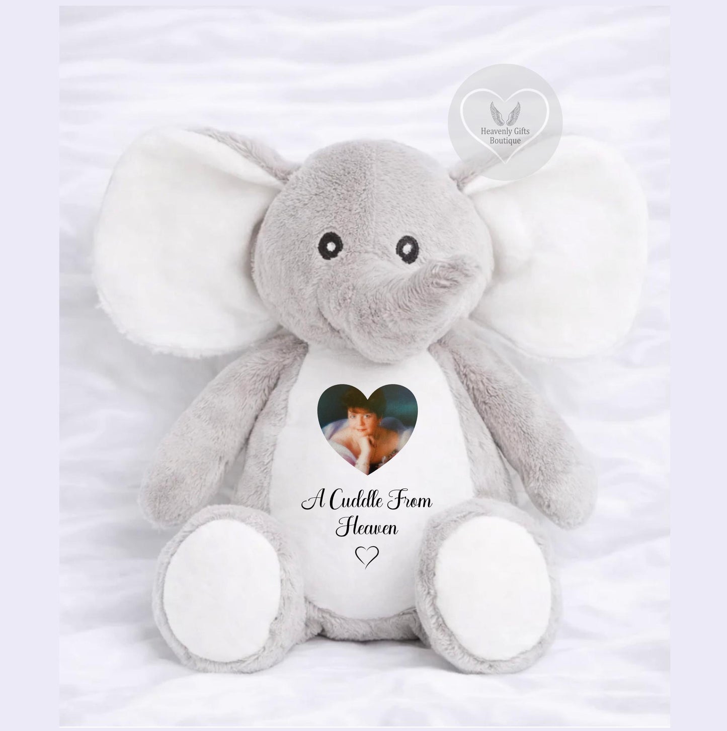 Personalised Memorial Elephant Teddy Bear