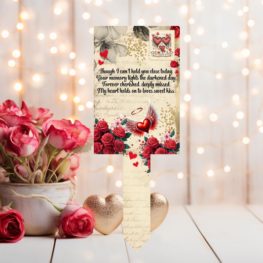 Memorial Remembrance Valentine’s Grave Marker