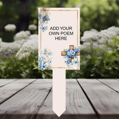 Easter Memorial Remembrance Grave Marker