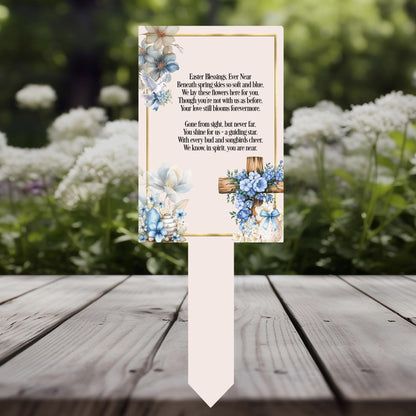 Easter Memorial Remembrance Grave Marker