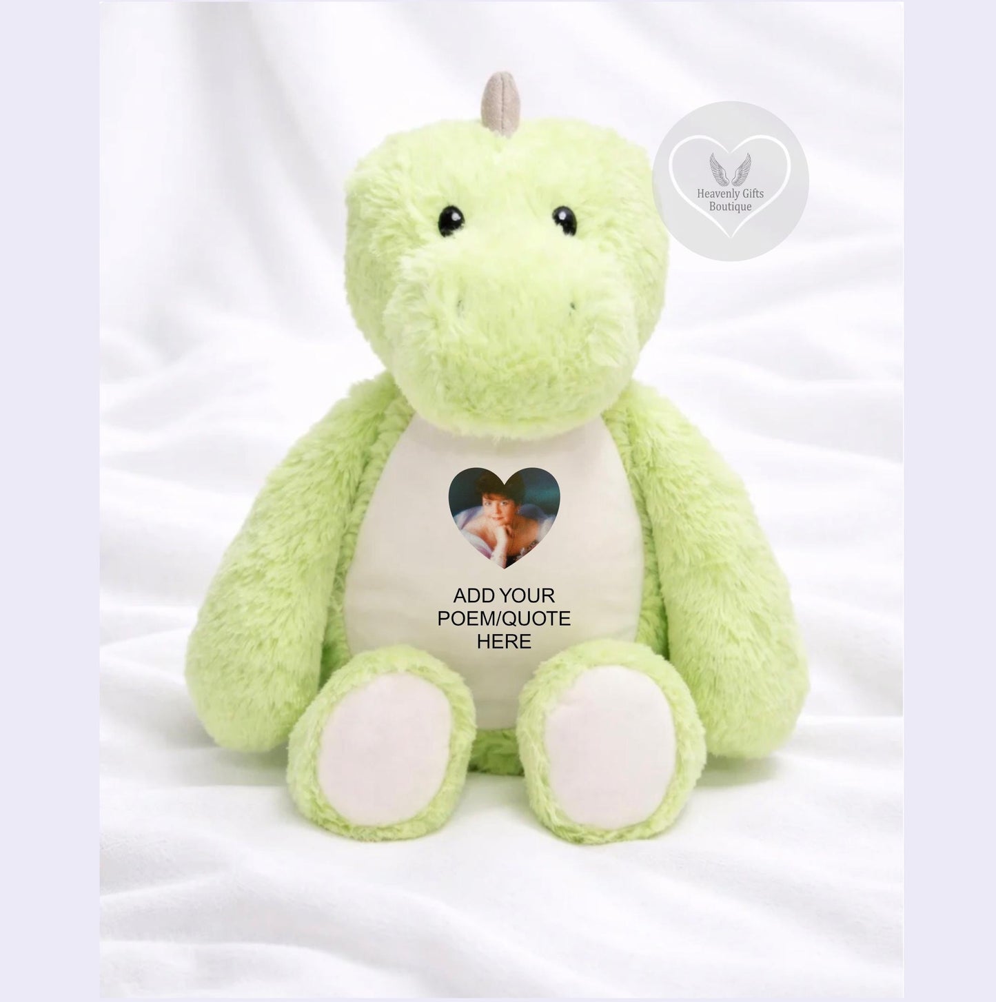 Personalised Memorial Dinosaur Teddy Bear