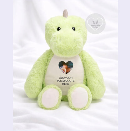 Personalised Memorial Dinosaur Teddy Bear