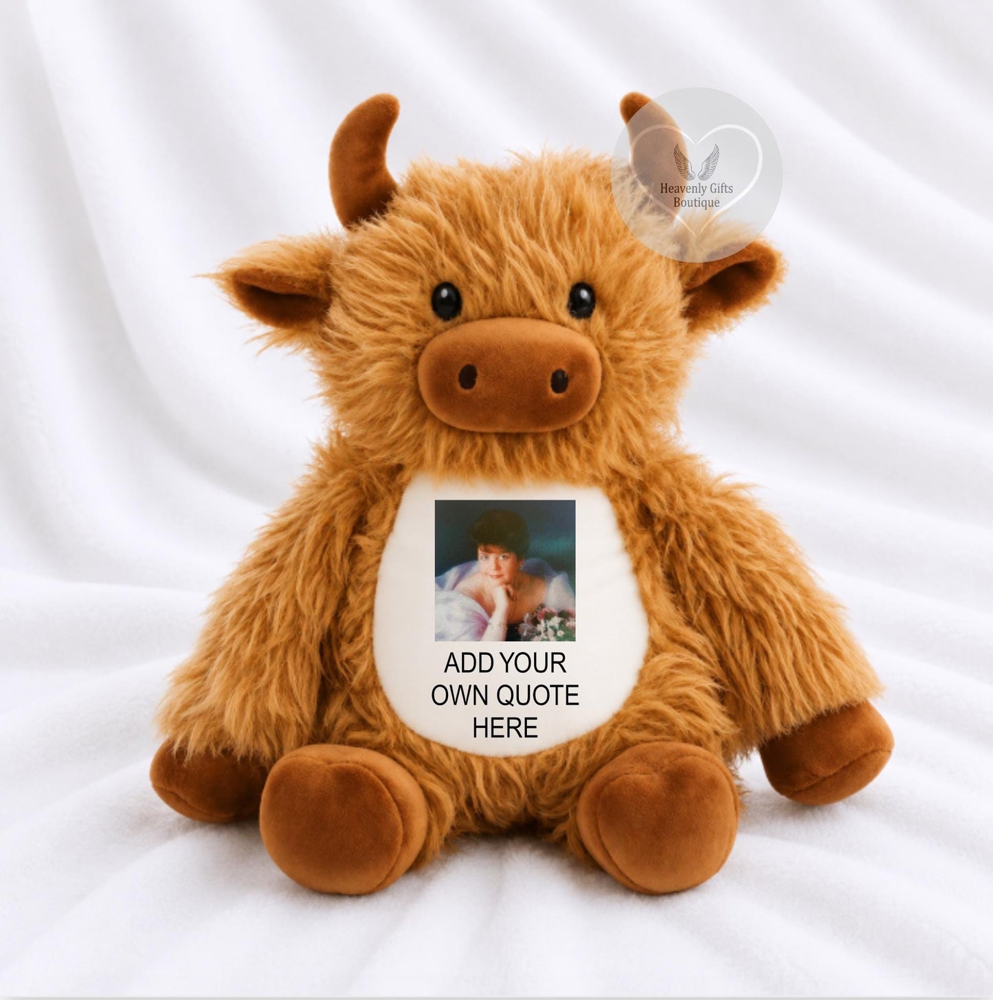 A Cuddle From Heaven Highland Cow Bear