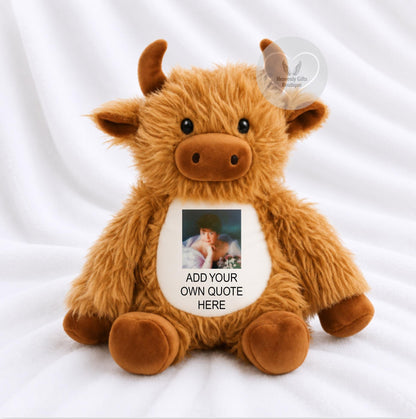 A Cuddle From Heaven Highland Cow Bear