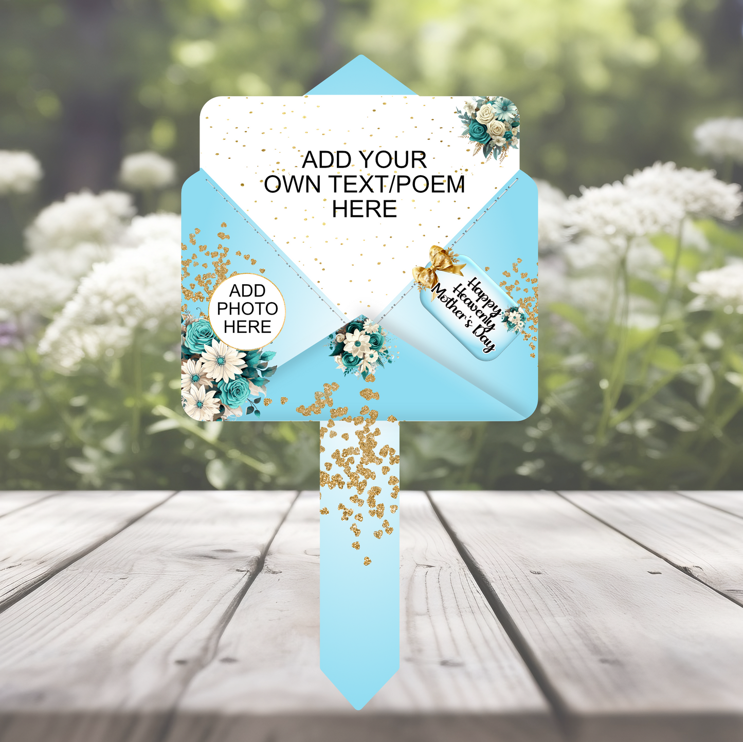 Mother's Day Memorial Letter to Heaven Grave Marker