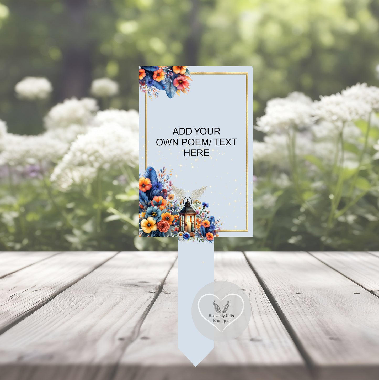 Happy Heavenly Fathers Day Card
