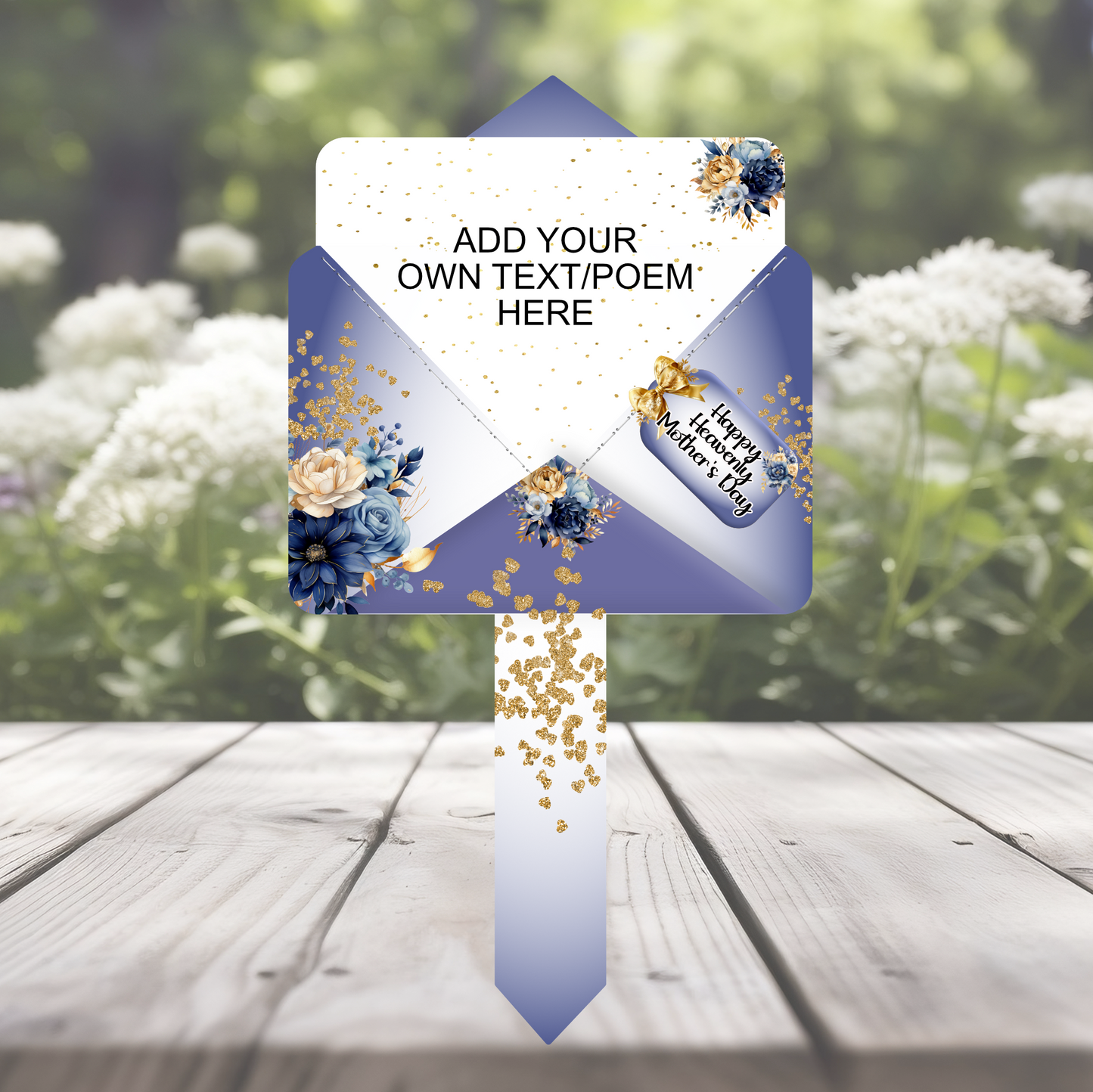 Mother's Day Memorial Letter to Heaven Grave Marker