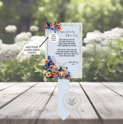 Happy Heavenly Fathers Day Card