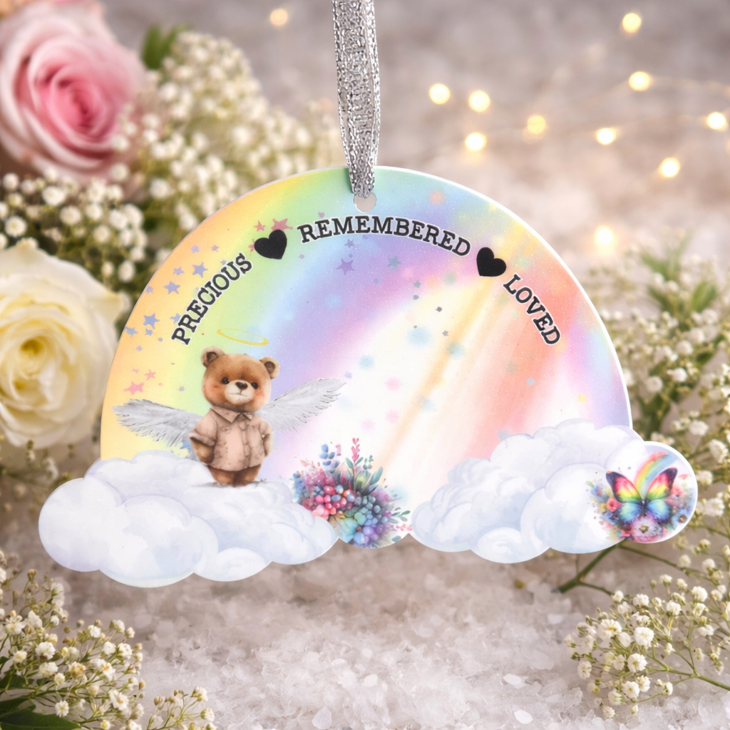 Rainbow Baby Loss Memorial Keepsake