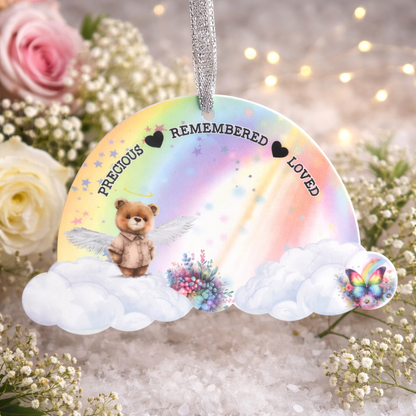 Rainbow Baby Loss Memorial Keepsake