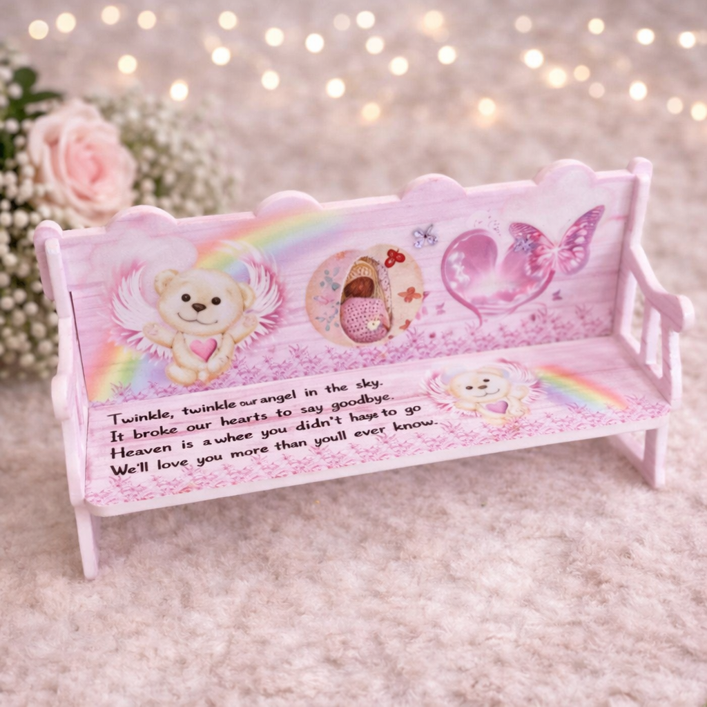 Memorial Baby Loss Bench Keepsake