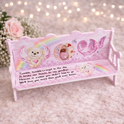 Memorial Baby Loss Bench Keepsake