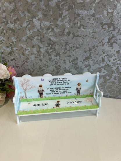 Angel In Heaven Memorial Baby Loss Bench Keepsake