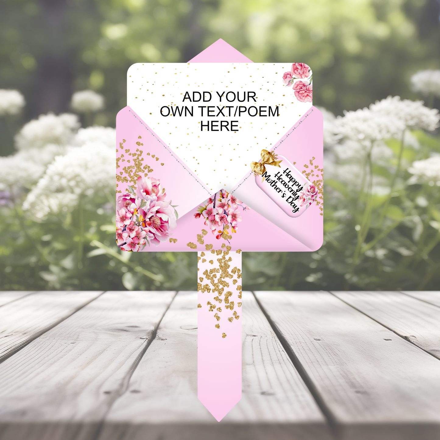 Mother's Day Memorial Letter to Heaven Grave Marker