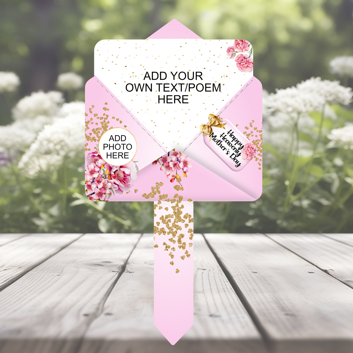 Mother's Day Memorial Letter to Heaven Grave Marker