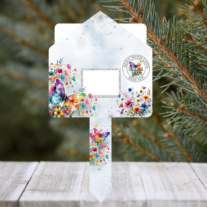 Memorial Butterfly Letter Grave Marker