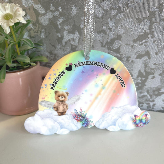 Rainbow Baby Loss Memorial Keepsake