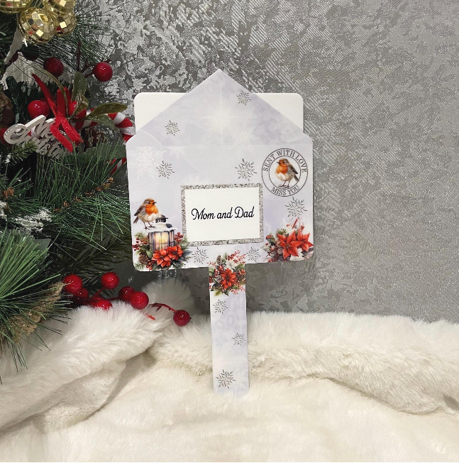 Christmas Letter To Heaven grave marker with your own wording