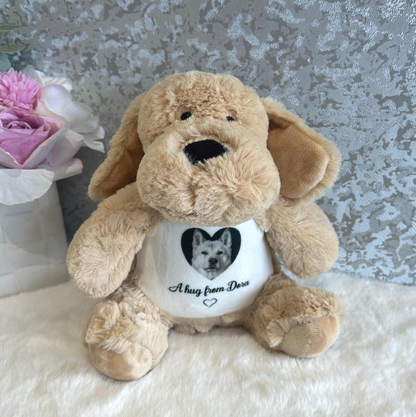 Personalised dog memorial photo keepsake