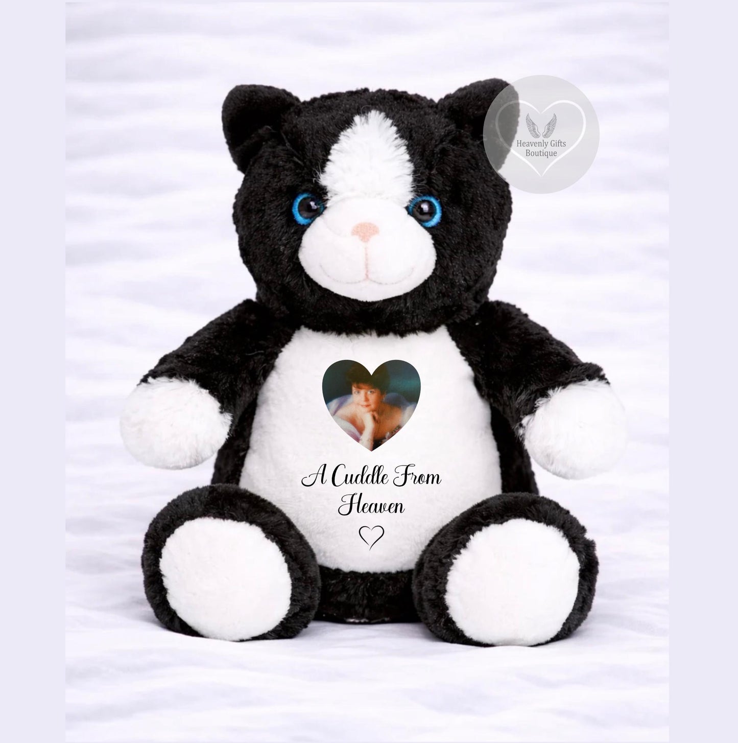 Personalised Memorial Cat Teddy Bear