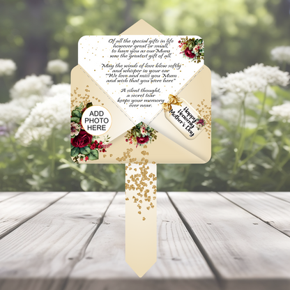 Mother's Day Memorial Letter to Heaven Grave Marker