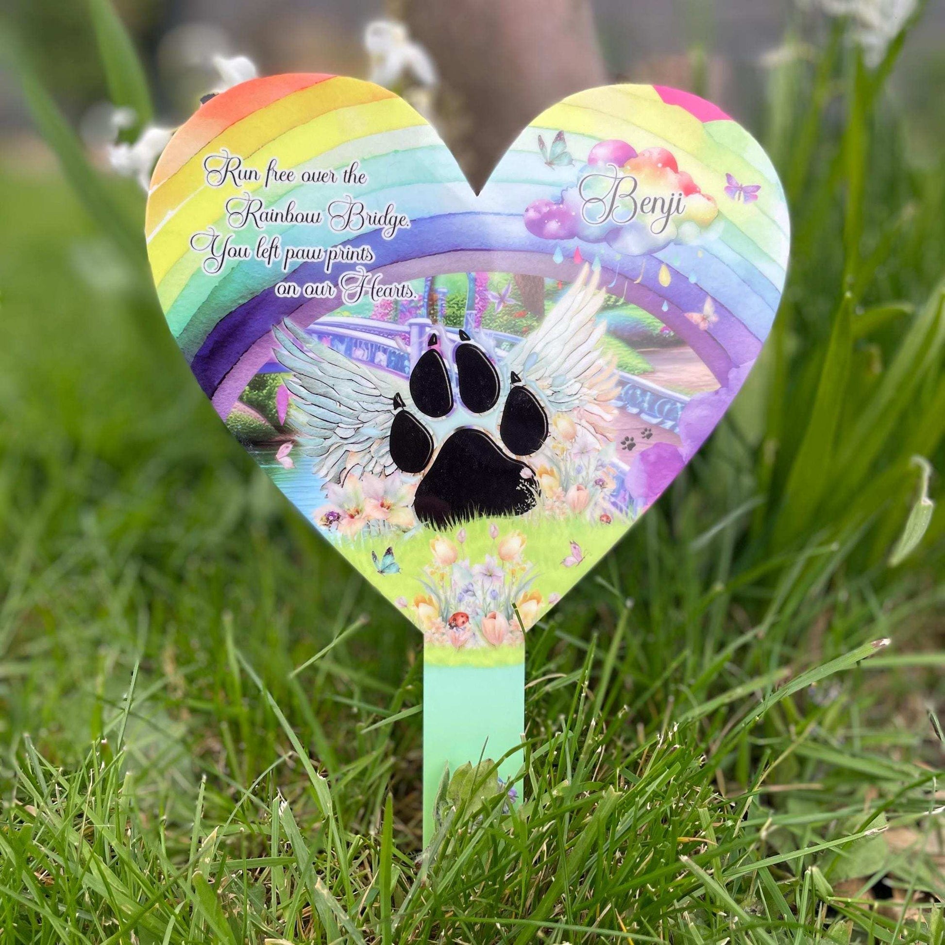 Pet Memorial Grave Marker