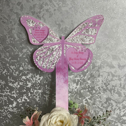 Butterfly Grave Marker