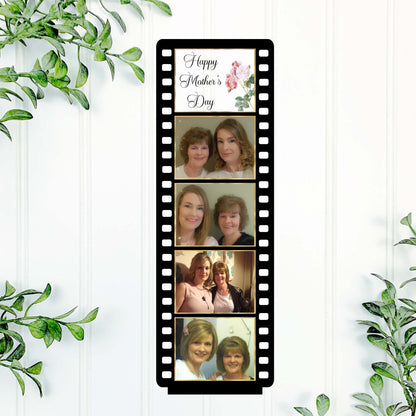 Personalised Photo Polaroid Keepsake| Photo Print Plaque With Stand| Polaroid Photo Plaques| Personalised Memory Film| Camera Roll Gifts|