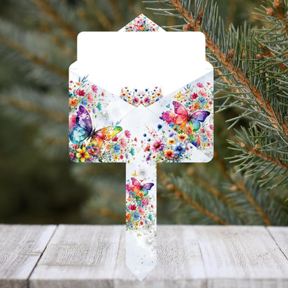 Letter to Heaven butterfly memorial marker for remembrance