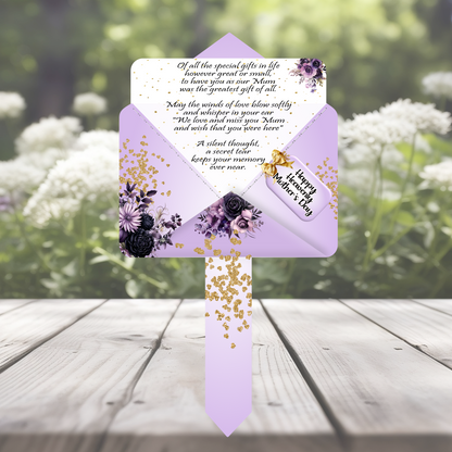 Mother's Day Memorial Letter to Heaven Grave Marker