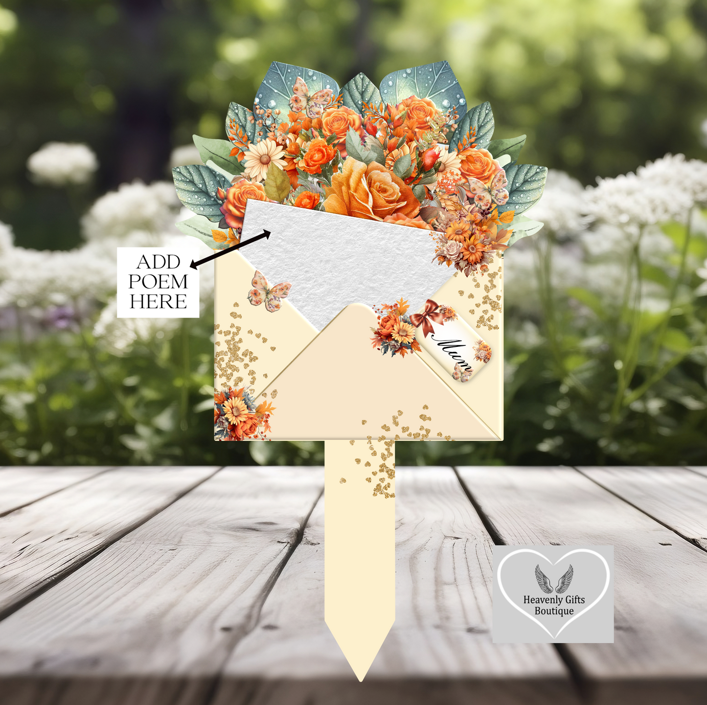 Mother’s Day Rose Bouquet Grave Marker