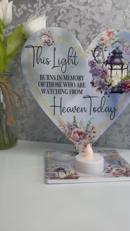 This Light Burns In Memory Of Memorial Tealight
